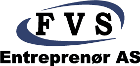 Logo av FVS Entreprenør AS
